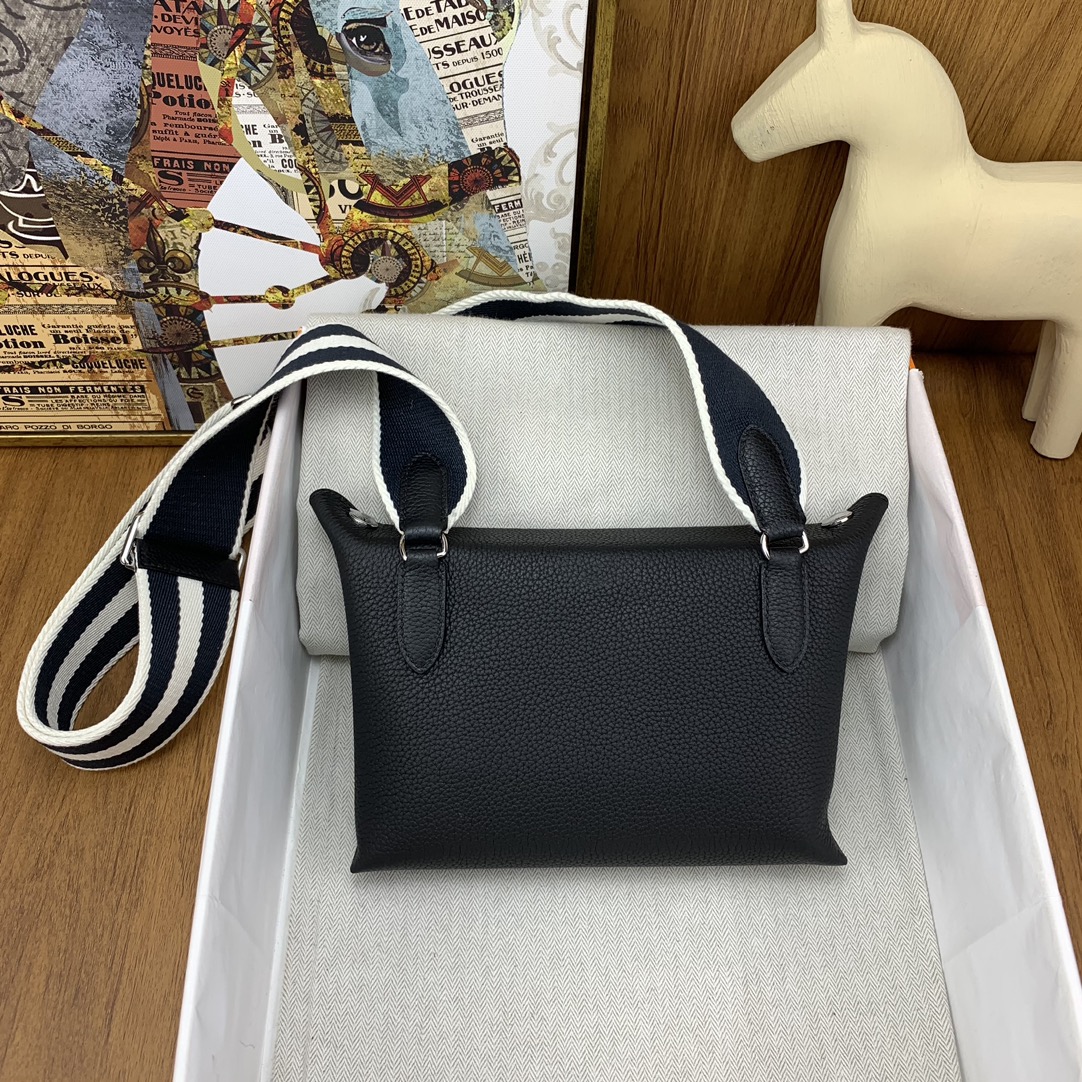 에르메스 비드포쉬 백 토고 누아